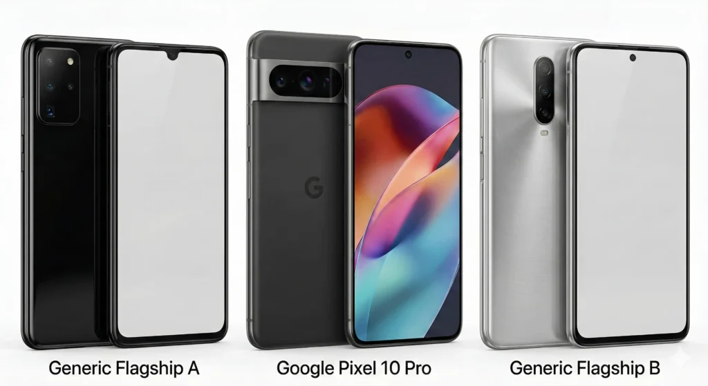 Google Pixel 10 Pro Smartphone Review, mana ai zone