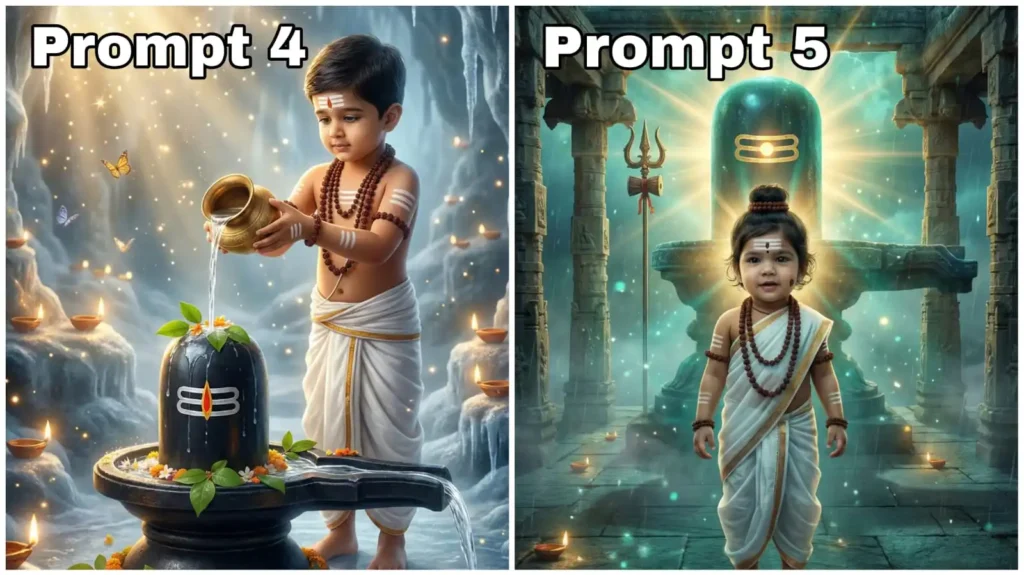 Mana AI Zone Mahashivaratri 2026 AI prompts Shiva meditation cinematic poster