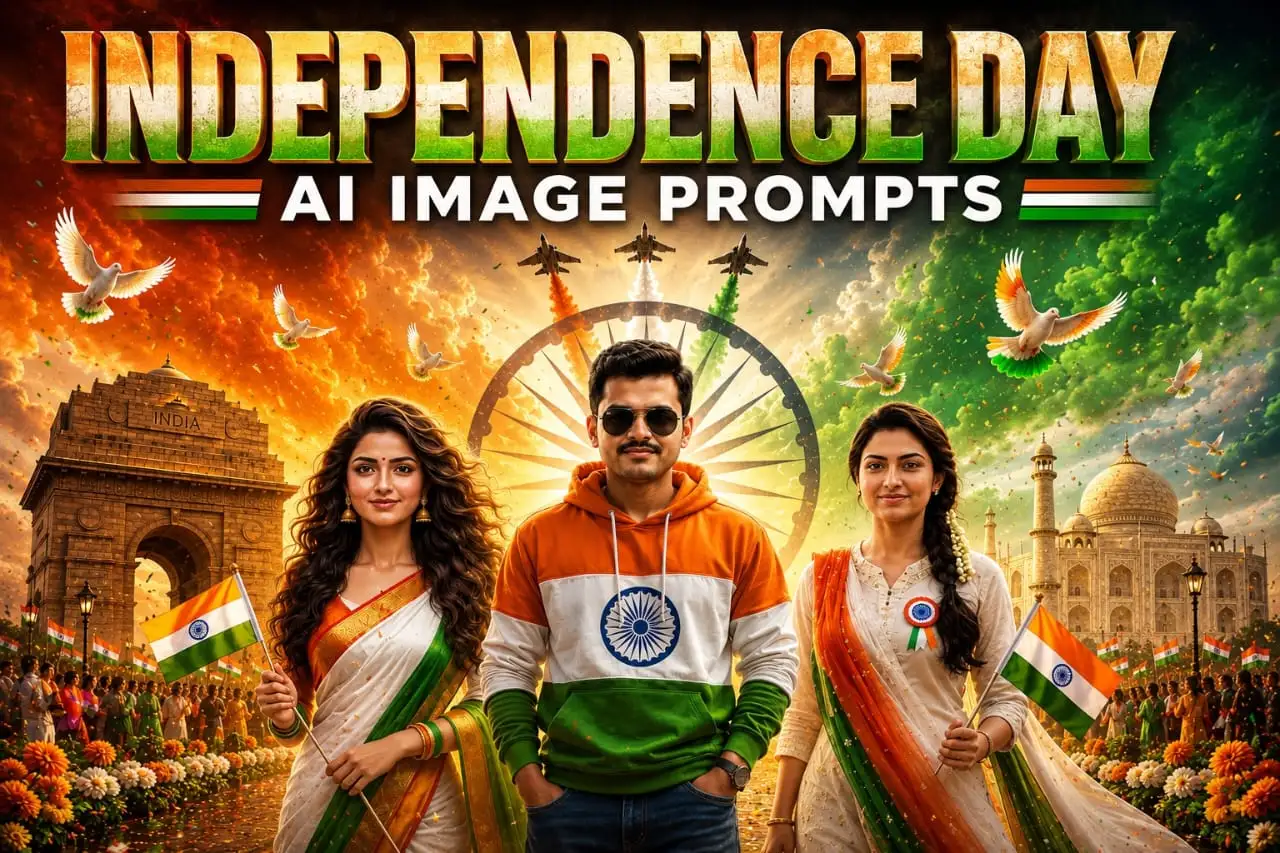 15 August AI Image Prompts for Independence Day poster